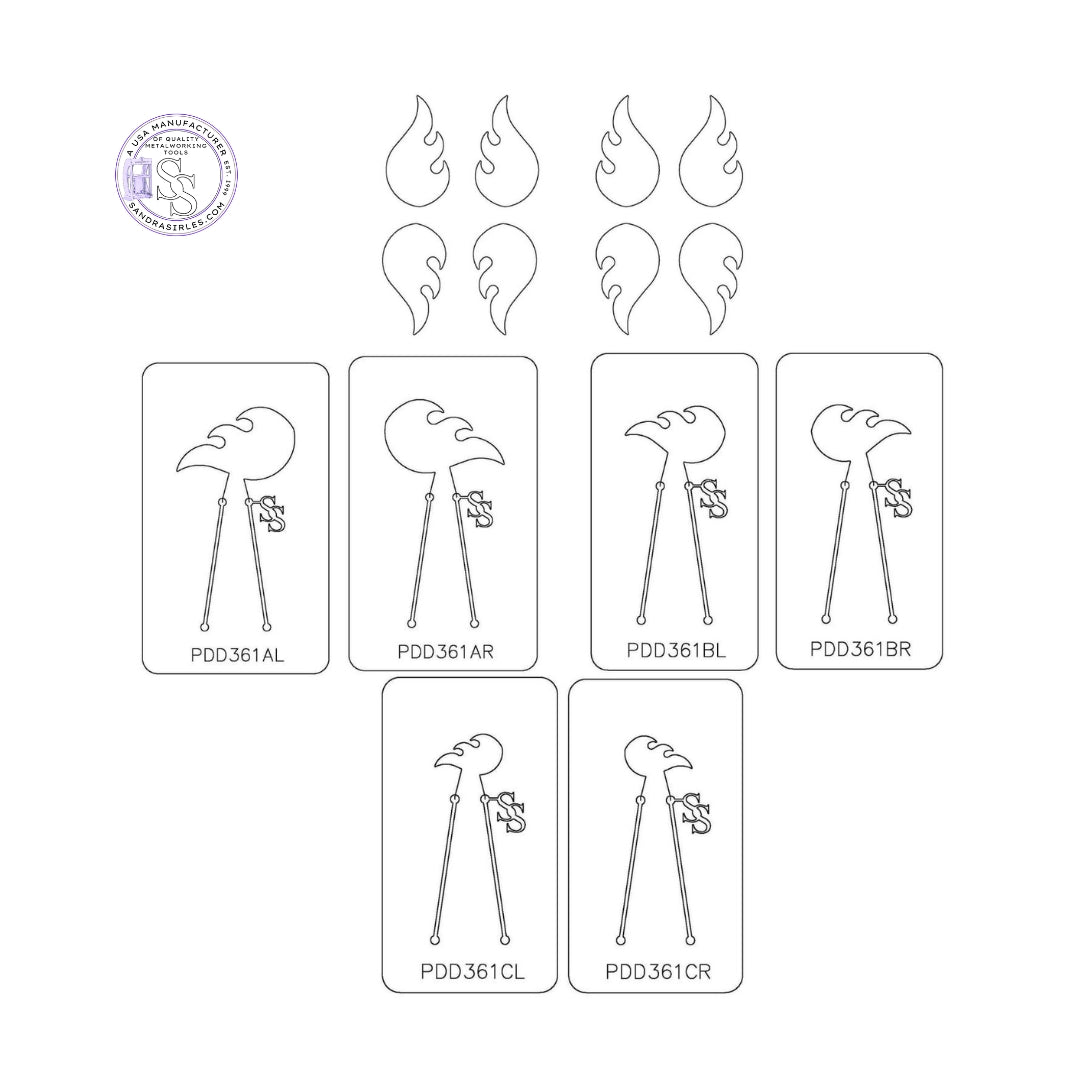 PANCAKE DIE PDD361 DESIGN 61 LEFT OR RIGHT